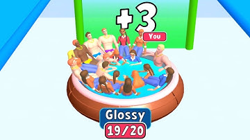 MAX LEVEL in Hottub Run! (Levels 1-2)