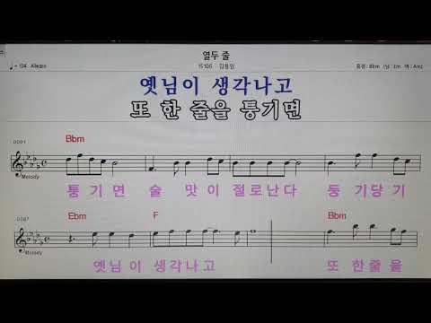 김용임-열두줄/엘프반주기영상/구독하기 꾹 눌러 주세용.♡♡♡