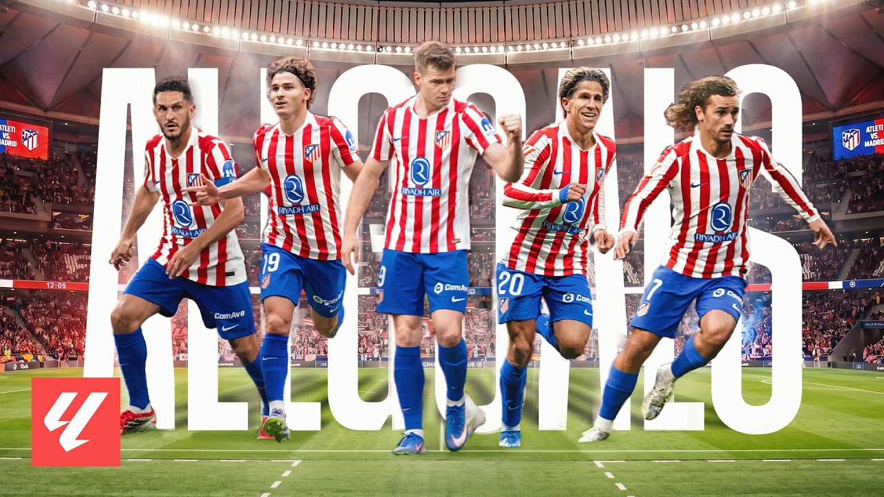 ¡Todos los GOLES del ATLÉTICO DE MADRID en LALIGA 2025/26! 🔴⚪
