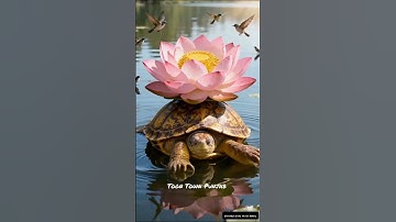Lotus Flower and Tortoise #cartoon #hindistory #shorts