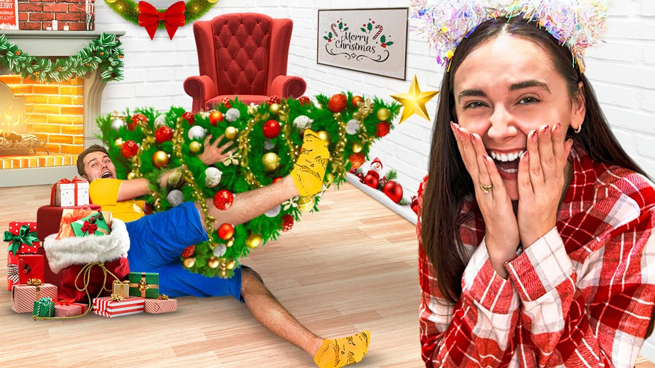 😂 A CAZUT BRADUL ! Ce ne facem? 🎄