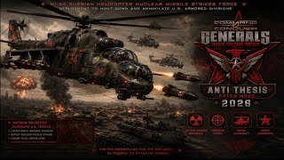 C&C: Generals Rise oF the Reds | Anti Thesis Patch - Mods Russian Mi24 Final Damage Air Striker!!!