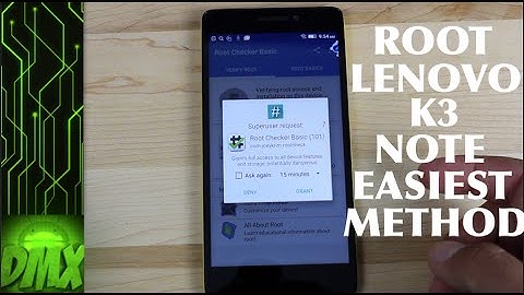 How To Root Lenovo K3 Note and Install TWRP Recovery [EASIEST Method]