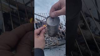 SilverAnt Outdoors French Press Coffee - Winter Camping