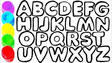 Drawing Alphabet with Phonics Song | Learn Colors, Alphabet for Kids | Baby & Kids Songs