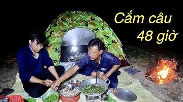 Cắm Câu Cá Lóc Đêm 48 Giờ Thưởng Thức Món Cháo Cá Lóc Hành Thơm Ngon |T335