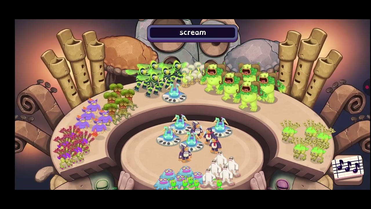 My singing monsters composer scream wave 1 Antonix team2 not loud