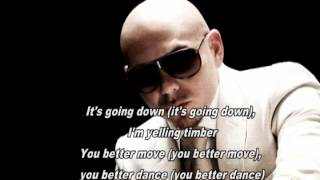 Pitbull Ft Kesha- Timber (Lyrics)