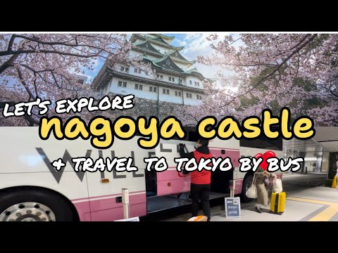 🇯🇵Last Day in Nagoya | Nagoya Castle + Cheapest Way to go to Tokyo!