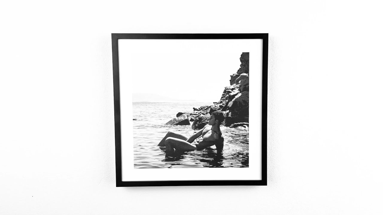 CLYDE Collection | WallyMates | Black White Arthouse Photography Boy Nude Shoot On Mykonos : Greece