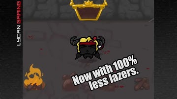 Brimstone Nerfed HARD in Binding of Isaac: Wrath of the Lamb