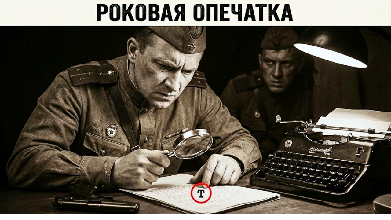 Как простая опечатка, раскрыла шпиона.