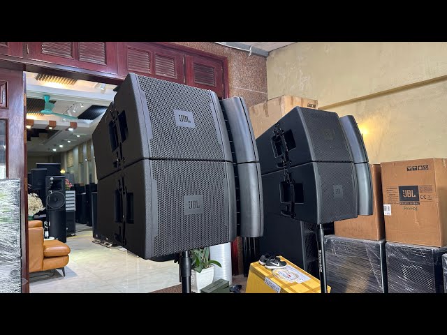 🔴 Ca múa nhạc đẳng cấp Line Array VRX 932LAP + VRX 918SP chuẩn bị tiếp AE 👍