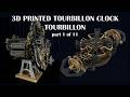 Building a Functional 3D‑Printed Clock: Tourbillon Module with constant force mechanism