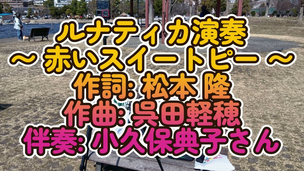 ルナティカ演奏 〜 赤いスイートピー 〜 (伴奏と一緒に) (2026/2/23)