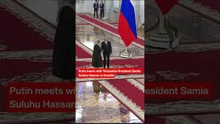 Putin Meets With Tanzanian President Samia Suluhu