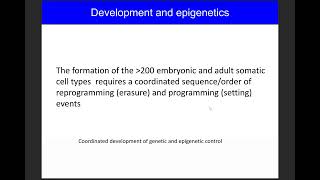 23_Epigenetic control of development and cell fate