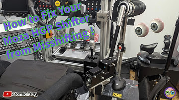 How to Fix your Moza HGP HPattern Shifter from Misshifting ! #mozaracing #simracing #atomicfrog