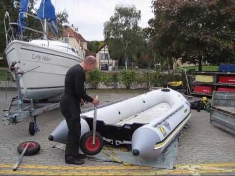 zodiac futura fastroller mk3, 45 hp, launching wheels 