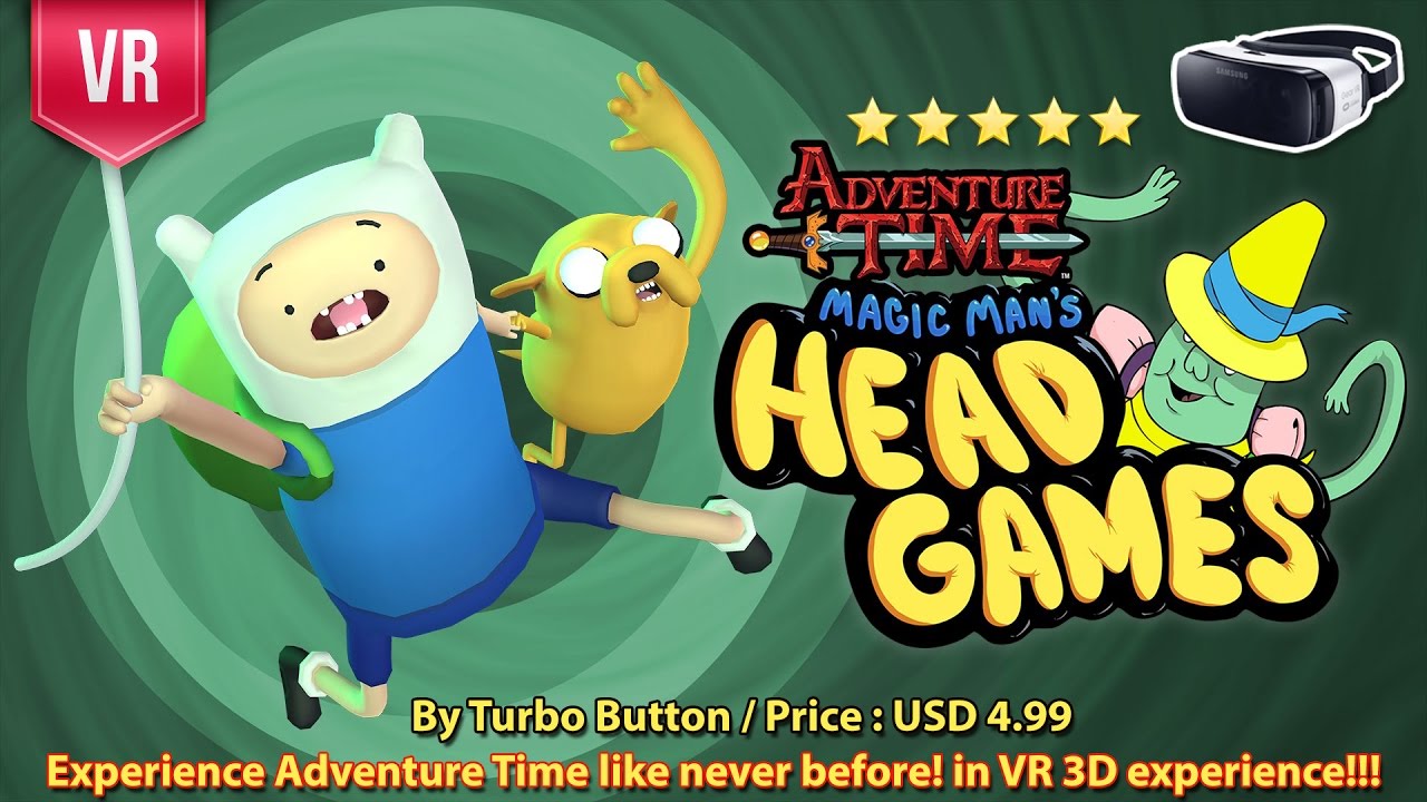 Adventure Time : Magic Man's Head Games - A great fun VR adventure game for everyone in the family