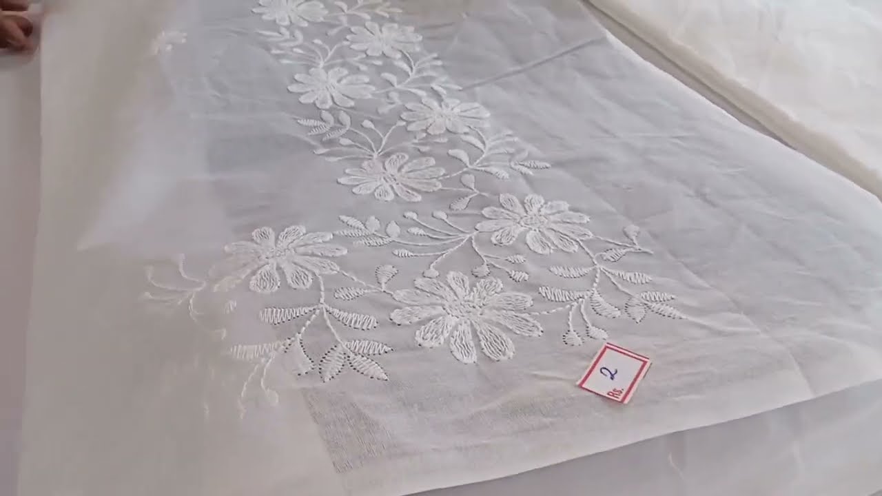 White organdy cotton new collection (part 1)