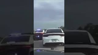 FHP Pushed Charger All The Way Into The Woods