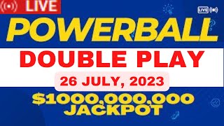 Powerball Lottery Results & Winning Numbers – Live Drawing Double Play July 26, 2023 - Today Jackpot