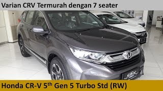 Honda CR-V Turbo Std (RW) review - Indonesia