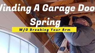 Replacing Garage Door Torsion Springs / Liftmaster 8500 Opener Repair
