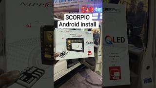 Scorpio classic android system #shorts #car #youtubeshorts #trending #viral