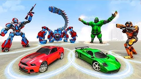 Scorpion Robot Car Game 3d