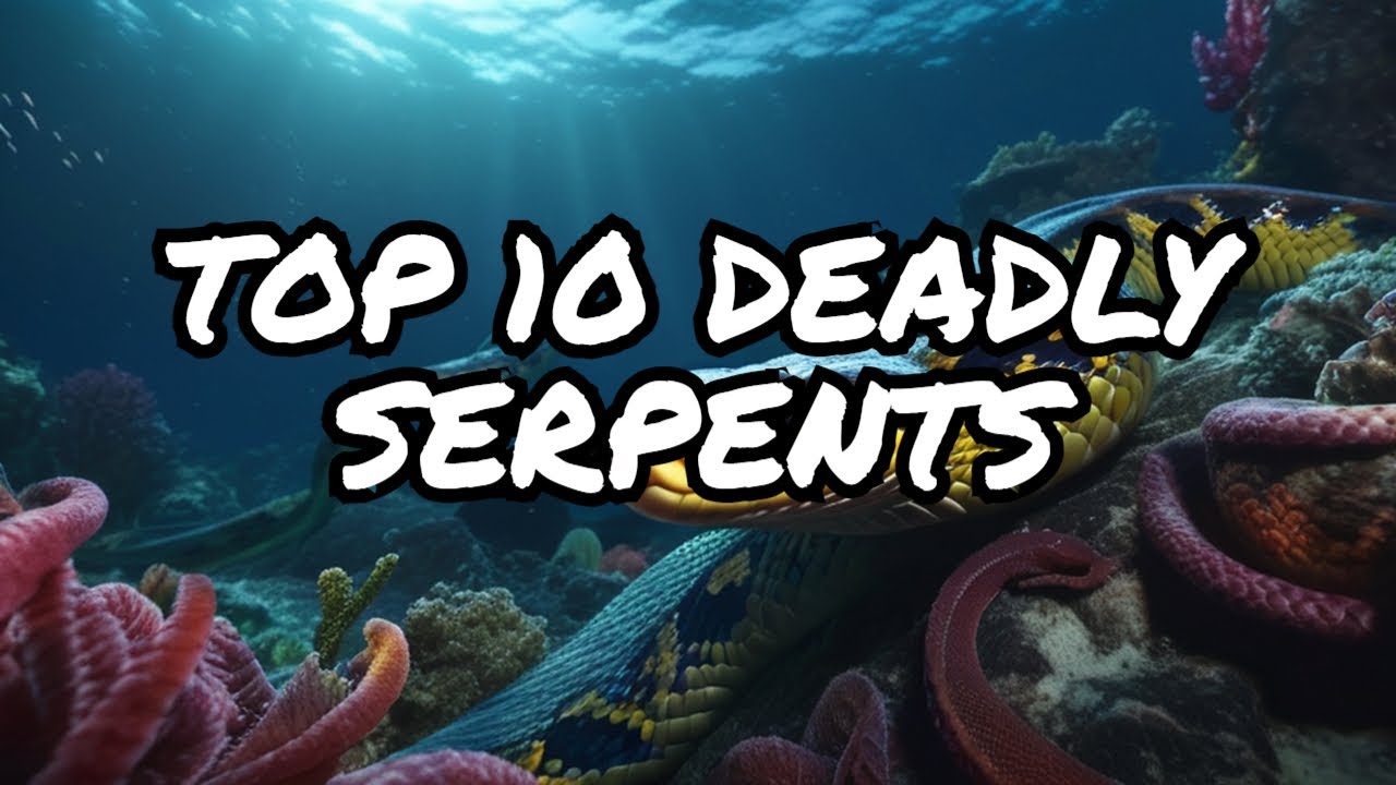 Top 10 Deadly Sea Serpents  Venomous Sea
