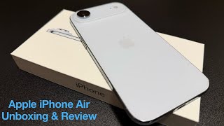 Apple - hiroki iPhone Sky Blue Apple iPhone Air Unboxing & Review: The Future