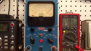 #21: VTVM and DMM: Side by side comparison