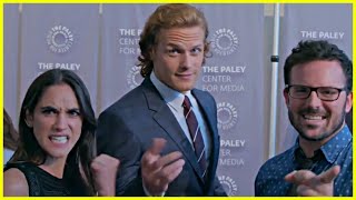 SAM HEUGHAN Cheeky Moments With Interviewers