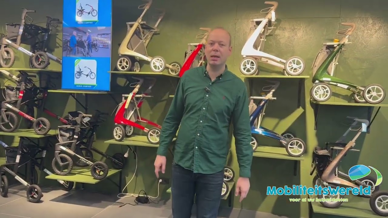 Rollator kopen bekijk de uitleg over alle rollators van Mobiliteitswereld in Sittard