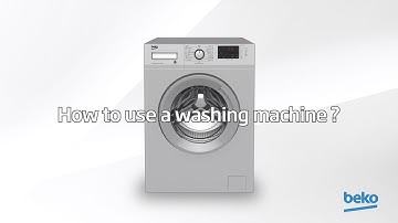 How to use a washing machine? | by Beko