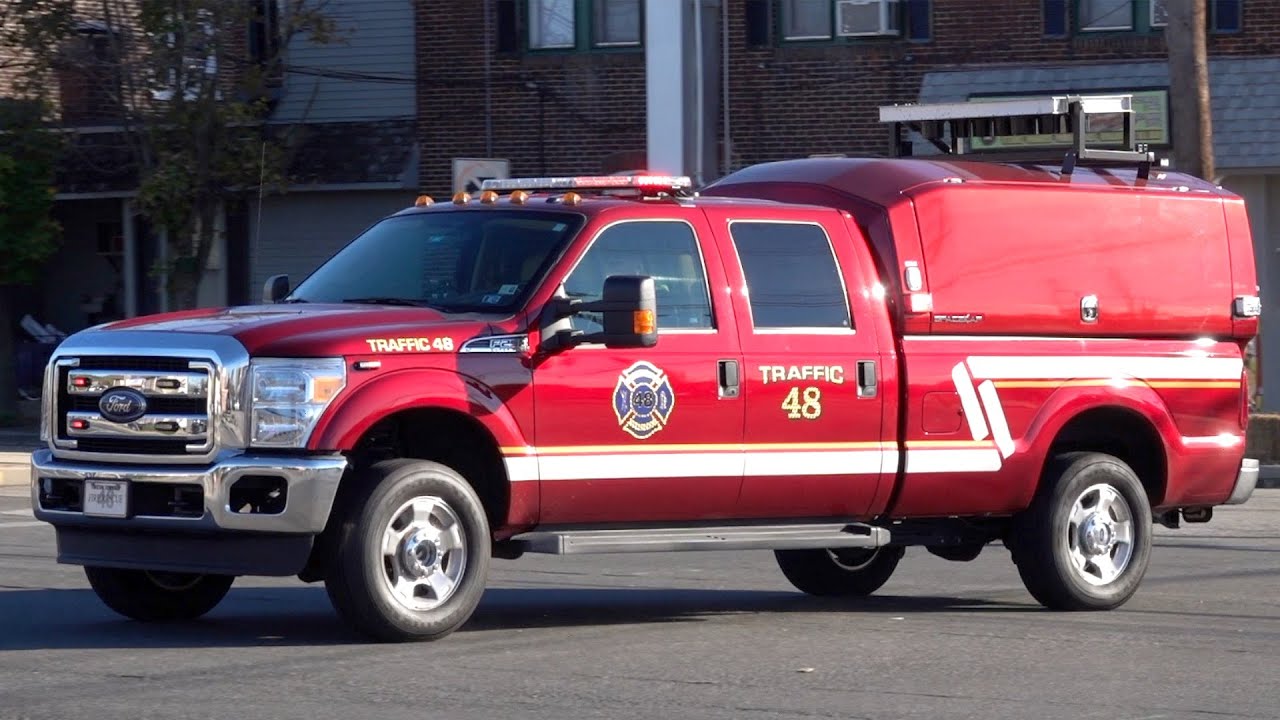 Tinicum Township Fire Company Traffic 48 Responding YouTube