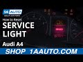 How to Reset Service Light 04-09 Audi A4