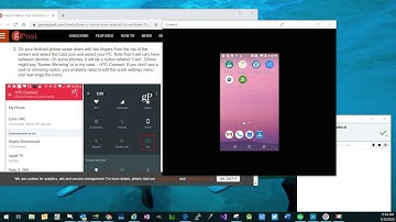 Android Screen Cast to Windows 10