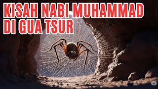KISAH NABI MUHAMMAD, PERLINDUNGAN SARANG LABA LABA DI GUA TSUR, CERITA KARTUN 3D