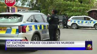 St. Catherine Police Celebrate Murder Reduction | TVJ News