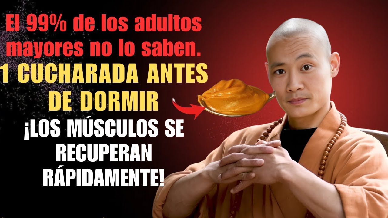 Mayores: haz ESTO antes de dormir o tus músculos seguirán desapareciendo | Shi Heng Yi