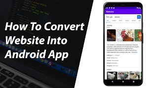 Webview in Android Studio  - How to Convert Website Into Android Application? screenshot 2