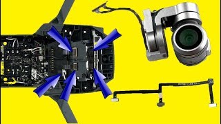 Mavic Pro Gimbal Reparatur, PTZ/ Ribbon Cable selber wechseln | Anleitung nach Crash (Deutsch)