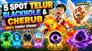 100% WORKS!!! 5 LOKASI TELUR BLACKHOLE & CHERUB DI RED A PET! | ROBLOX screenshot 1