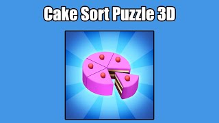 Cake Sort Puzzle 3D by Lion Studios Plus screenshot 4