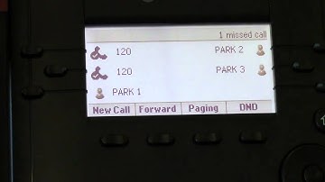 Tele-Data Solutions Training Video: Polycom VVX 300 - Parking and Unparking