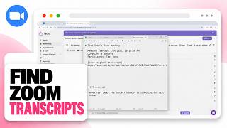 How to Get a Transcript in Zoom (2026 Transcript Digest) screenshot 4