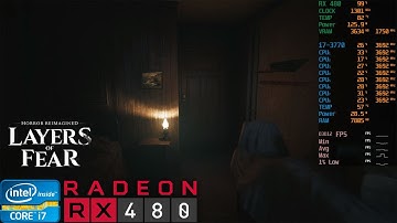 Layers of Fear (2023) | Radeon RX 480 | Intel Core i7-3770